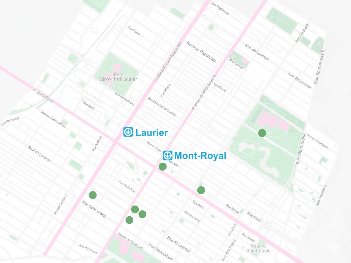 Interactive map